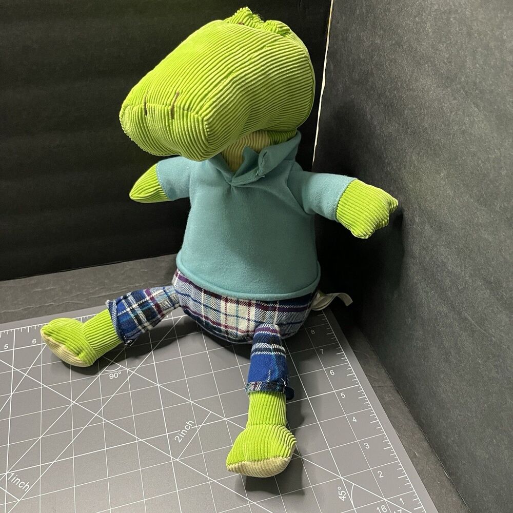 Animal Adventure Green Alligator Clothed Crocodile Plush Stuffed Animal Toy 16"